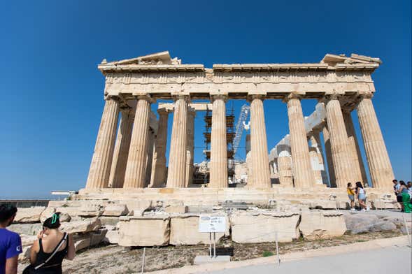 Ingresso da Acrópole de Atenas